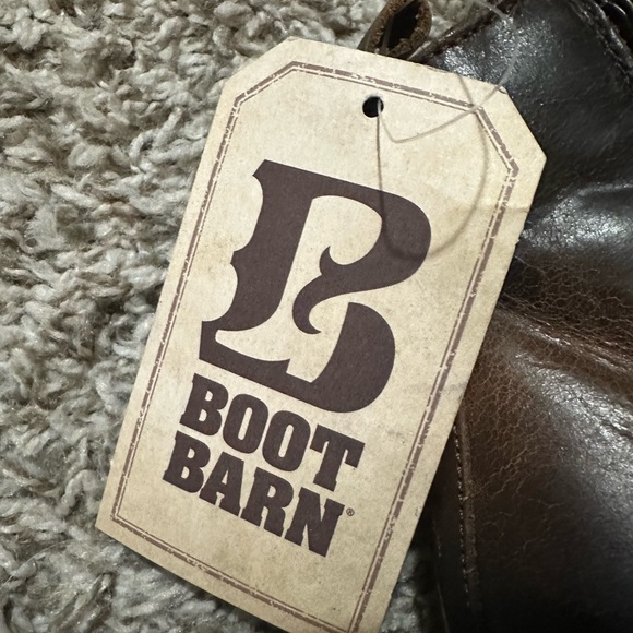 NWT Circle G Corral Burnished Brown
Double Zipper Bootie Two-Tone Ankle Boots - Picture 6 of 7